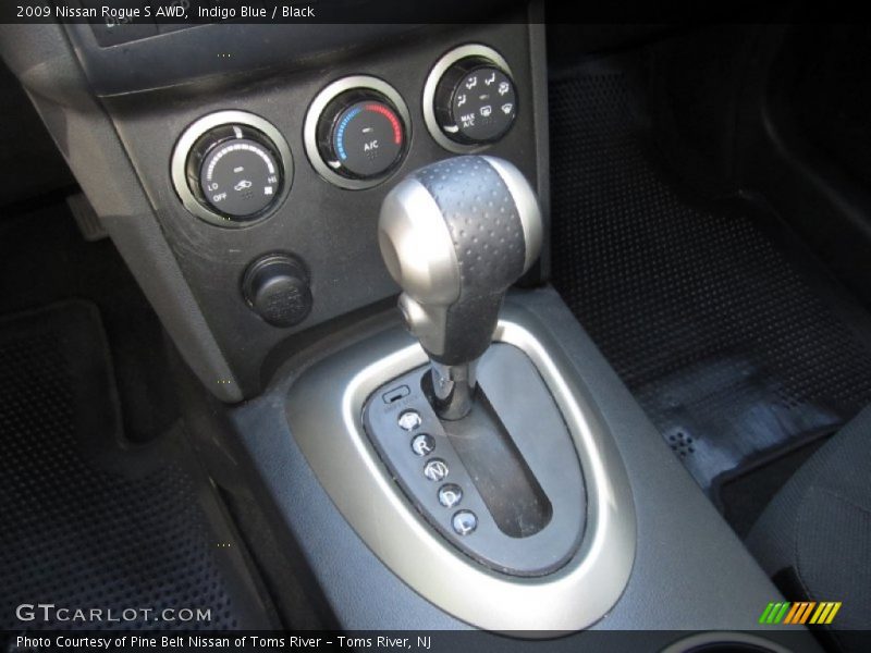 Indigo Blue / Black 2009 Nissan Rogue S AWD