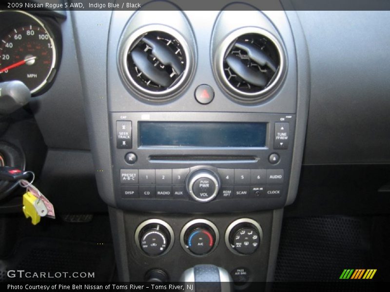 Indigo Blue / Black 2009 Nissan Rogue S AWD