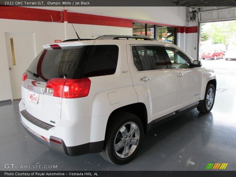 Olympic White / Jet Black 2012 GMC Terrain SLT
