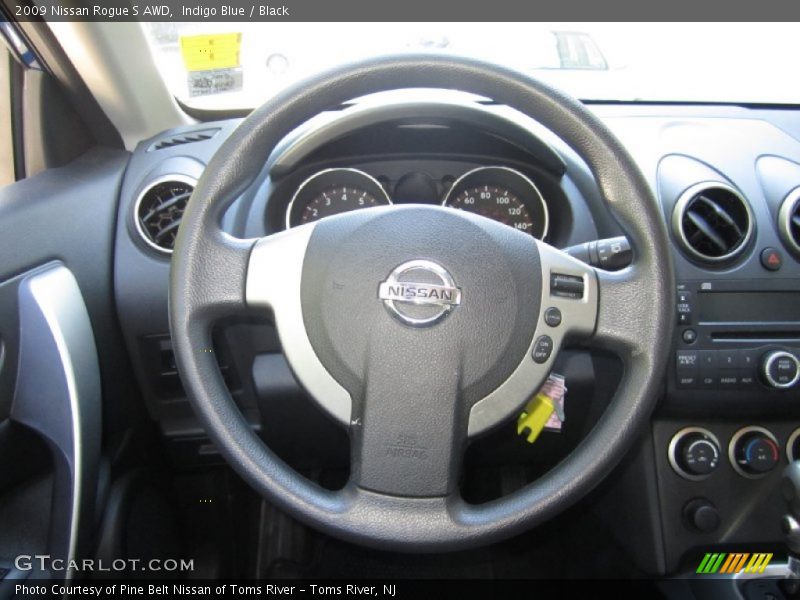 Indigo Blue / Black 2009 Nissan Rogue S AWD