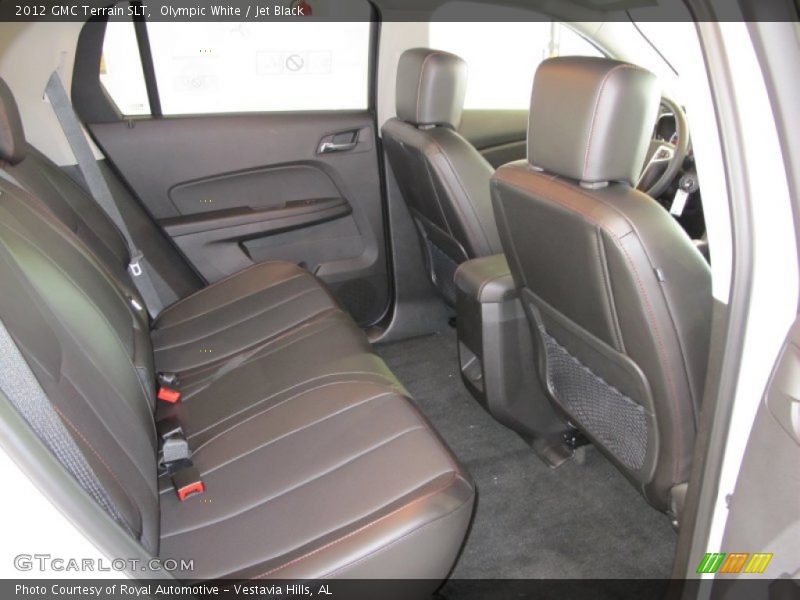Olympic White / Jet Black 2012 GMC Terrain SLT
