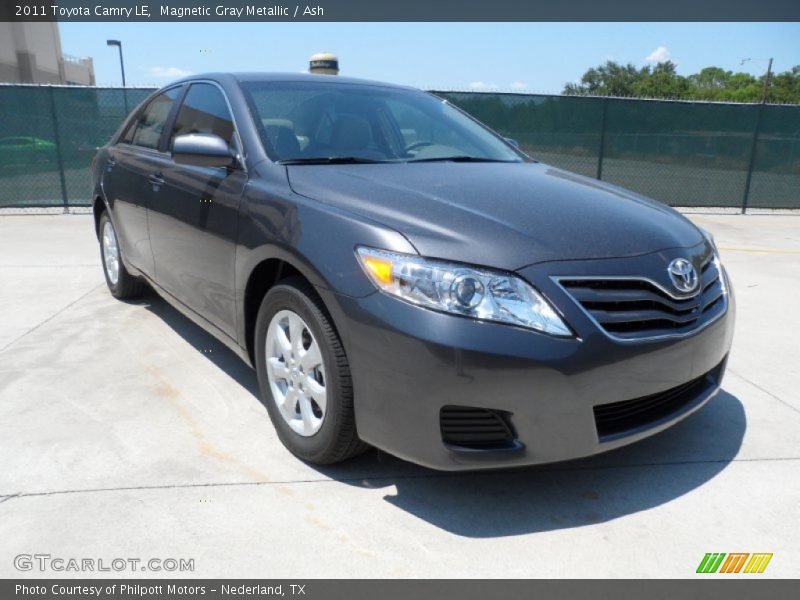 Magnetic Gray Metallic / Ash 2011 Toyota Camry LE