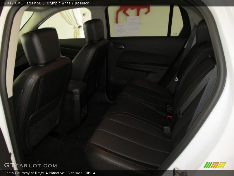 Olympic White / Jet Black 2012 GMC Terrain SLT