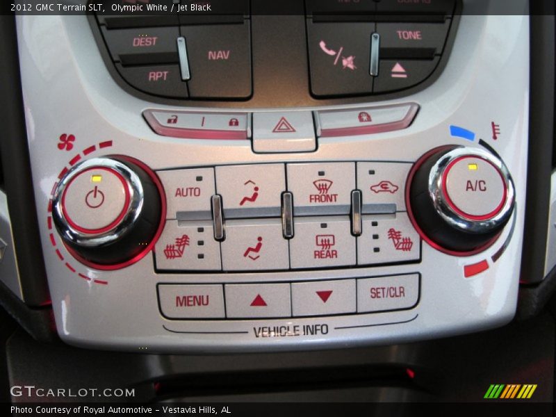 Controls of 2012 Terrain SLT