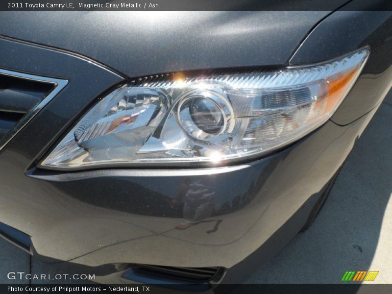Magnetic Gray Metallic / Ash 2011 Toyota Camry LE
