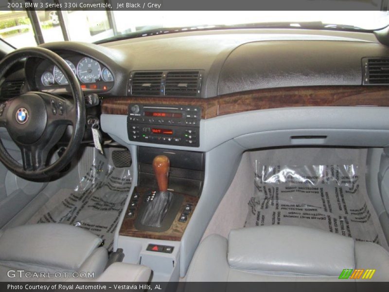 Jet Black / Grey 2001 BMW 3 Series 330i Convertible