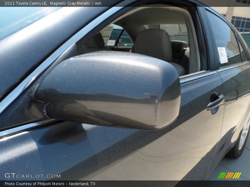Magnetic Gray Metallic / Ash 2011 Toyota Camry LE