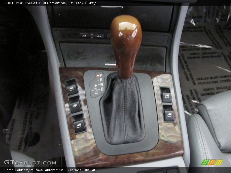 Jet Black / Grey 2001 BMW 3 Series 330i Convertible