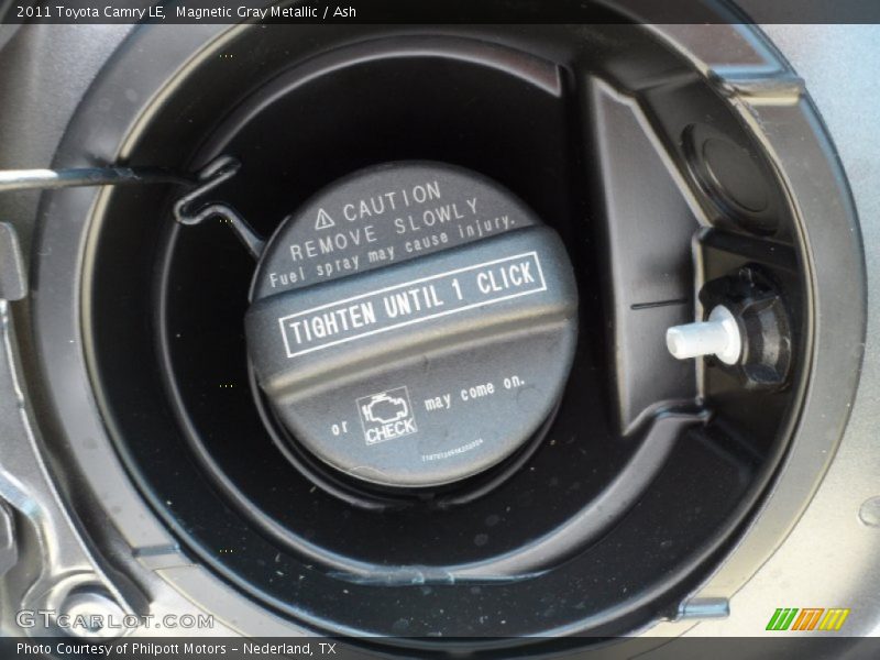 Magnetic Gray Metallic / Ash 2011 Toyota Camry LE