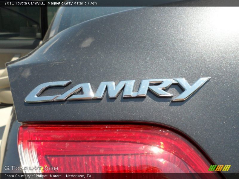 Magnetic Gray Metallic / Ash 2011 Toyota Camry LE