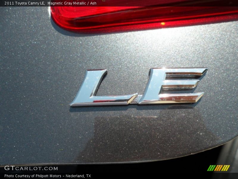 Magnetic Gray Metallic / Ash 2011 Toyota Camry LE