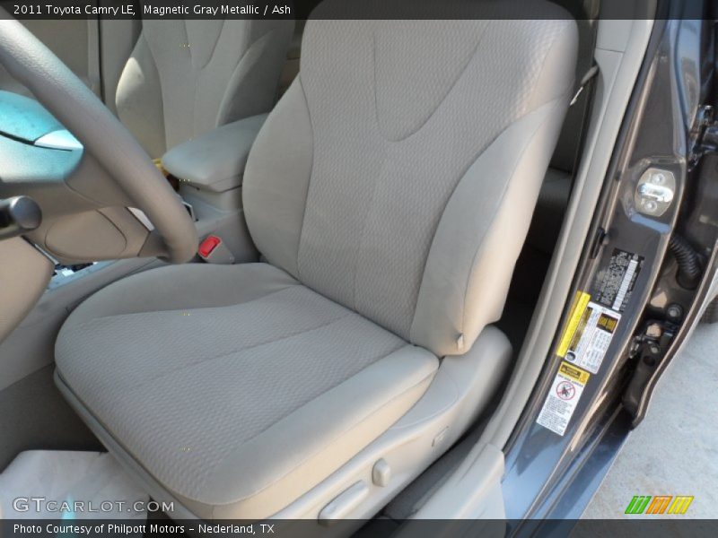 Magnetic Gray Metallic / Ash 2011 Toyota Camry LE