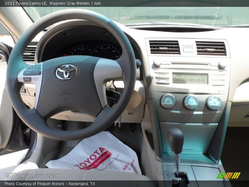 Magnetic Gray Metallic / Ash 2011 Toyota Camry LE