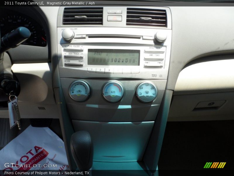Magnetic Gray Metallic / Ash 2011 Toyota Camry LE