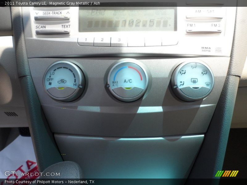Magnetic Gray Metallic / Ash 2011 Toyota Camry LE