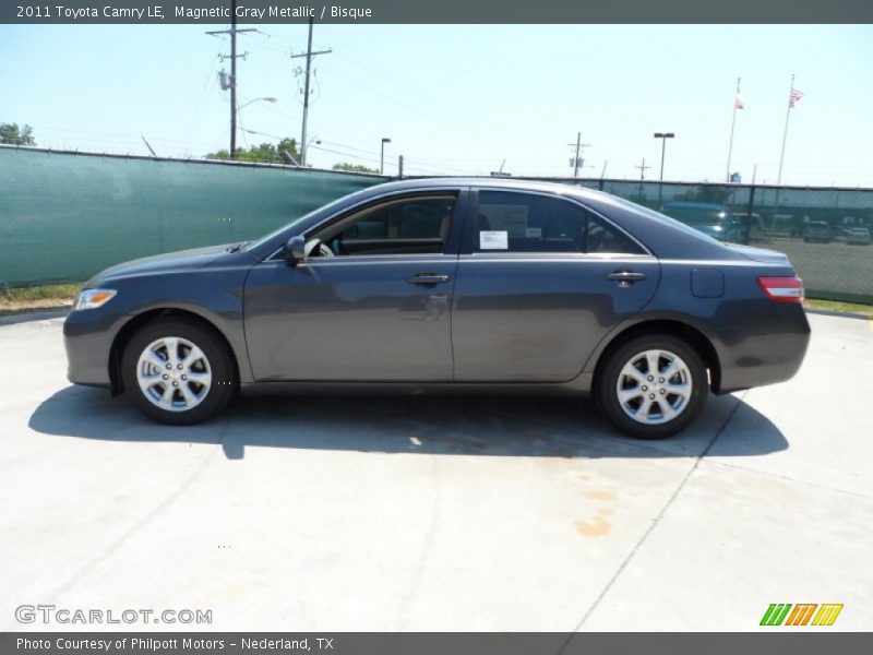Magnetic Gray Metallic / Bisque 2011 Toyota Camry LE