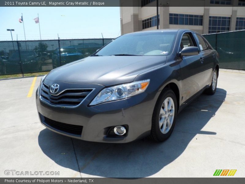 Magnetic Gray Metallic / Bisque 2011 Toyota Camry LE