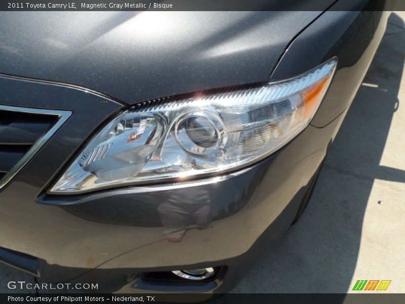 Magnetic Gray Metallic / Bisque 2011 Toyota Camry LE