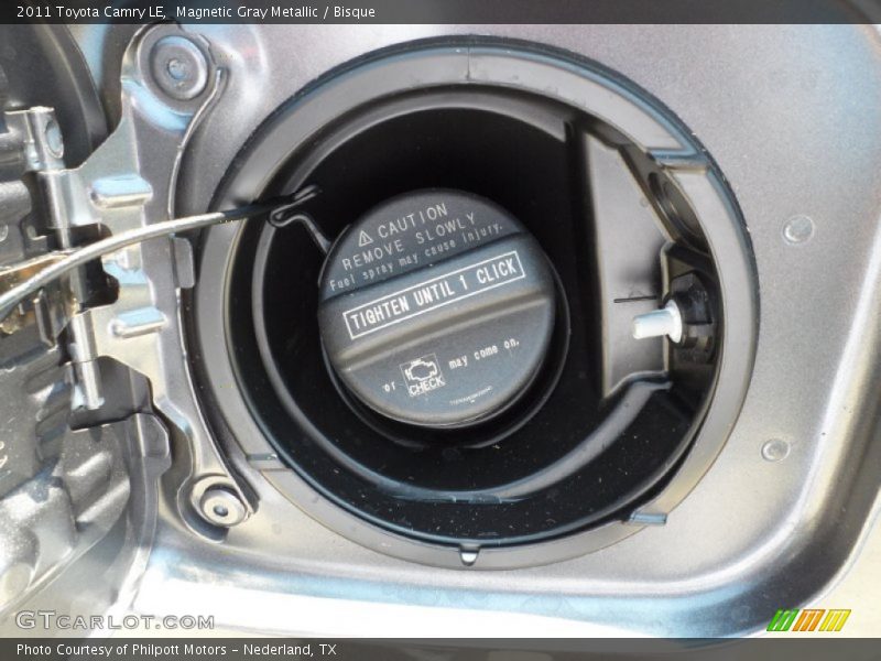 Magnetic Gray Metallic / Bisque 2011 Toyota Camry LE