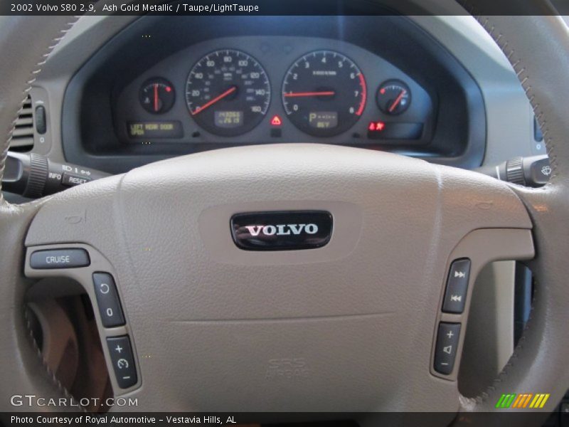 Ash Gold Metallic / Taupe/LightTaupe 2002 Volvo S80 2.9