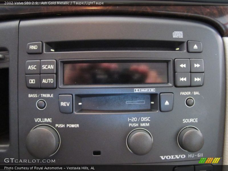 Ash Gold Metallic / Taupe/LightTaupe 2002 Volvo S80 2.9