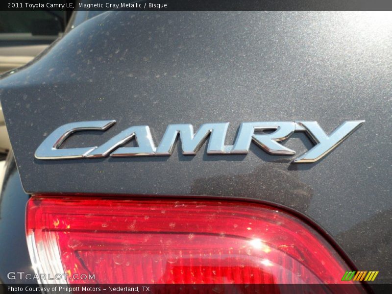 Magnetic Gray Metallic / Bisque 2011 Toyota Camry LE