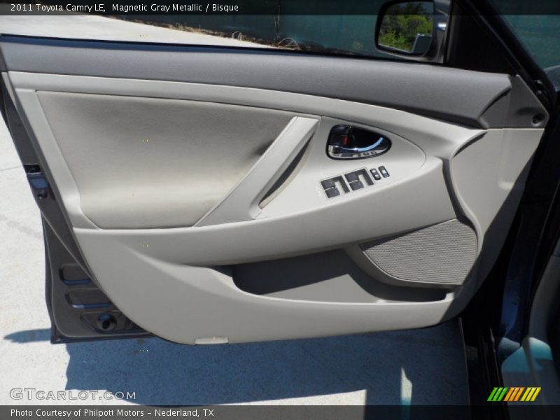 Magnetic Gray Metallic / Bisque 2011 Toyota Camry LE