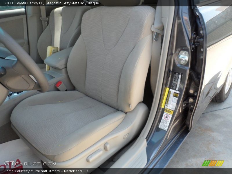 Magnetic Gray Metallic / Bisque 2011 Toyota Camry LE