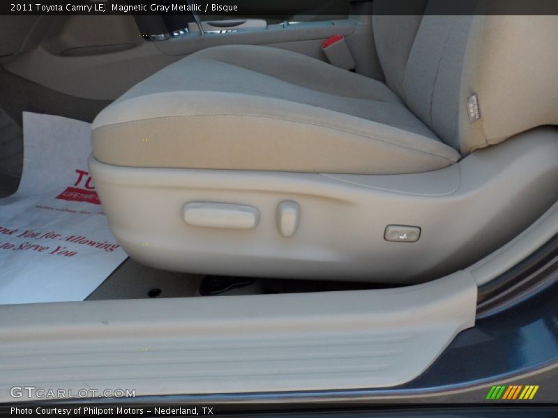 Magnetic Gray Metallic / Bisque 2011 Toyota Camry LE
