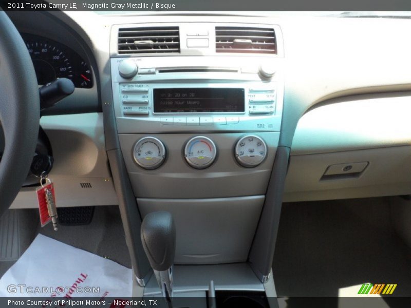 Magnetic Gray Metallic / Bisque 2011 Toyota Camry LE