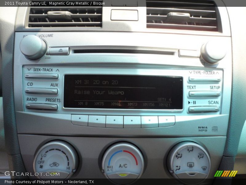 Magnetic Gray Metallic / Bisque 2011 Toyota Camry LE