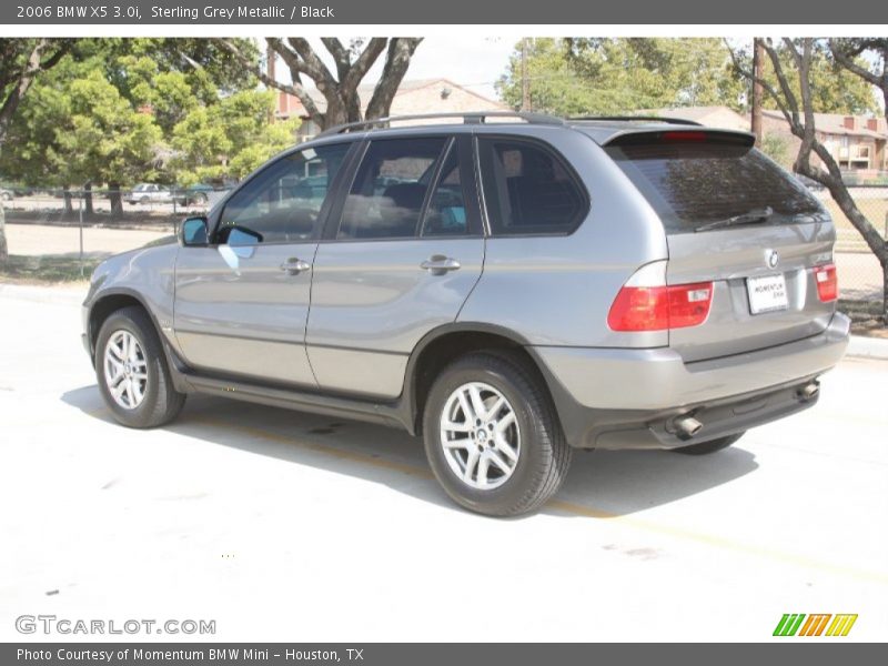 Sterling Grey Metallic / Black 2006 BMW X5 3.0i