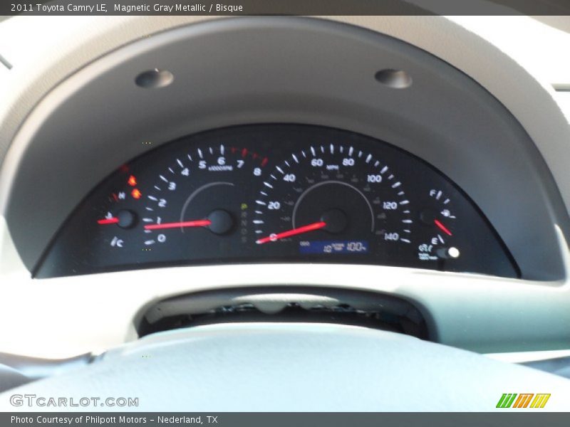 Magnetic Gray Metallic / Bisque 2011 Toyota Camry LE