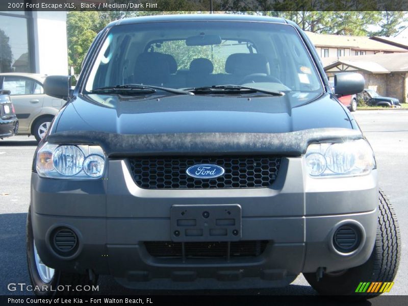 Black / Medium/Dark Flint 2007 Ford Escape XLS