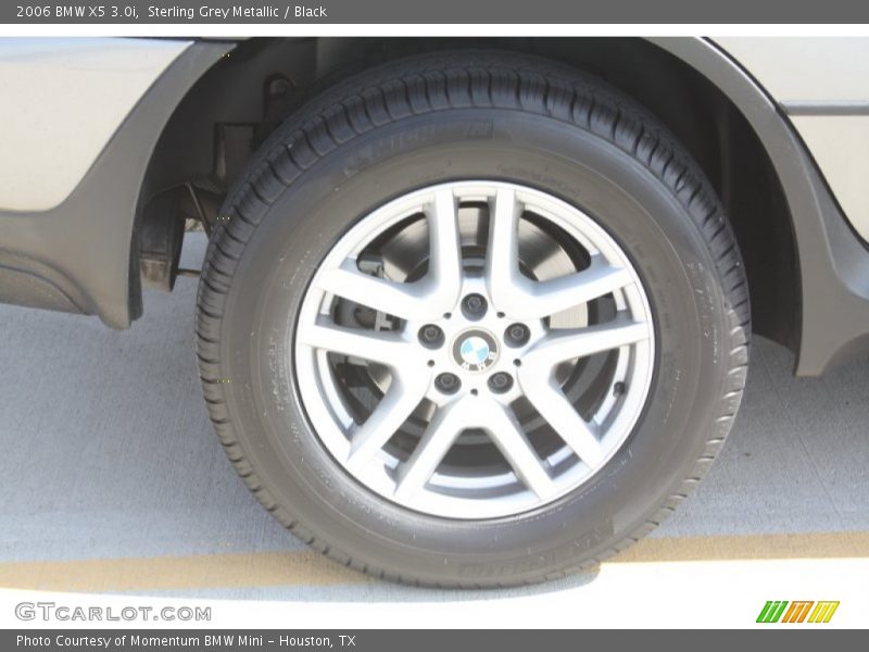 Sterling Grey Metallic / Black 2006 BMW X5 3.0i
