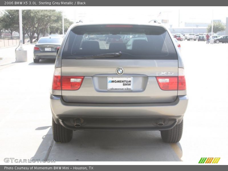 Sterling Grey Metallic / Black 2006 BMW X5 3.0i