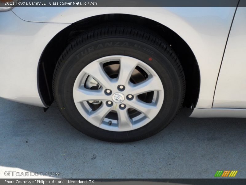 Classic Silver Metallic / Ash 2011 Toyota Camry LE