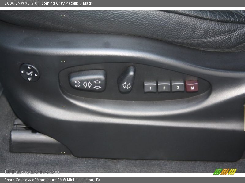 Sterling Grey Metallic / Black 2006 BMW X5 3.0i