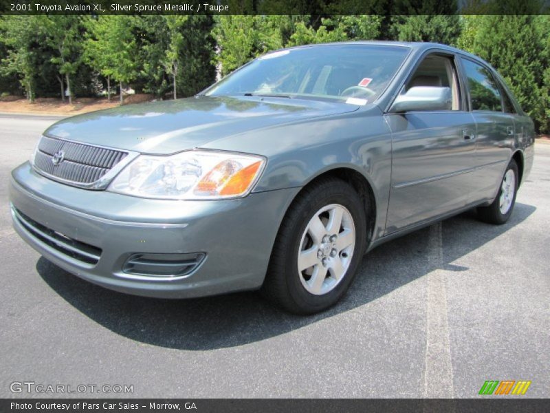 Silver Spruce Metallic / Taupe 2001 Toyota Avalon XL
