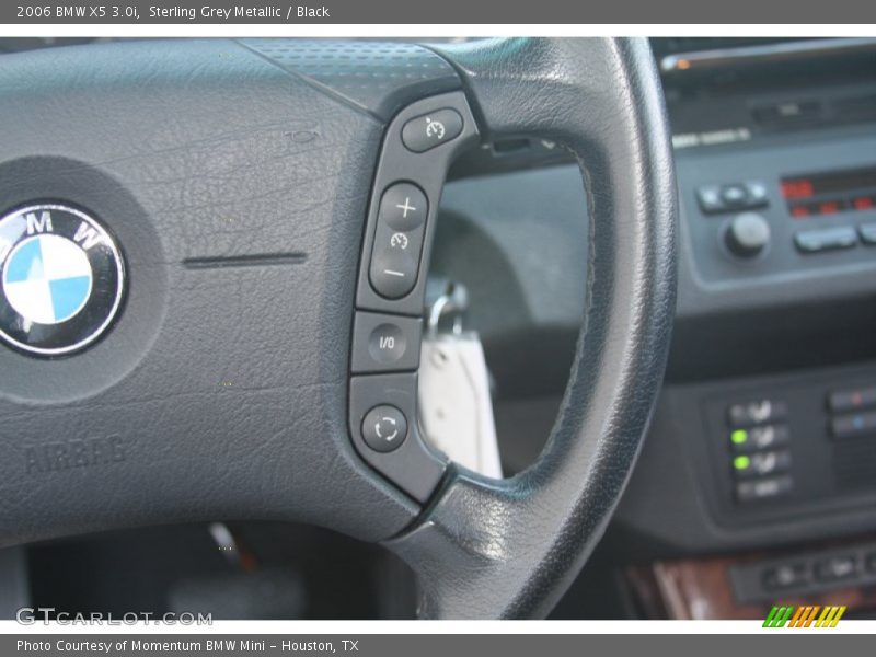 Sterling Grey Metallic / Black 2006 BMW X5 3.0i