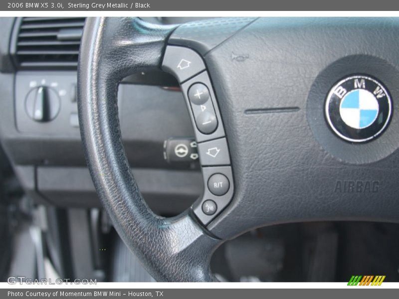 Sterling Grey Metallic / Black 2006 BMW X5 3.0i
