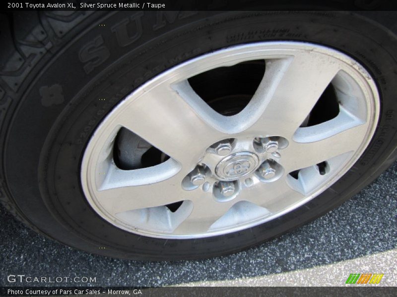 Silver Spruce Metallic / Taupe 2001 Toyota Avalon XL