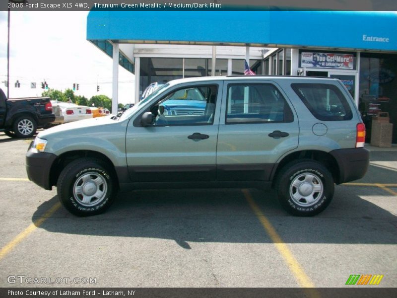 Titanium Green Metallic / Medium/Dark Flint 2006 Ford Escape XLS 4WD