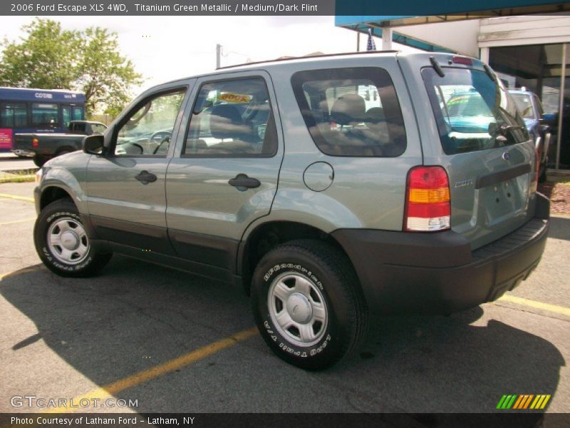 Titanium Green Metallic / Medium/Dark Flint 2006 Ford Escape XLS 4WD