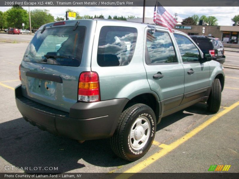 Titanium Green Metallic / Medium/Dark Flint 2006 Ford Escape XLS 4WD