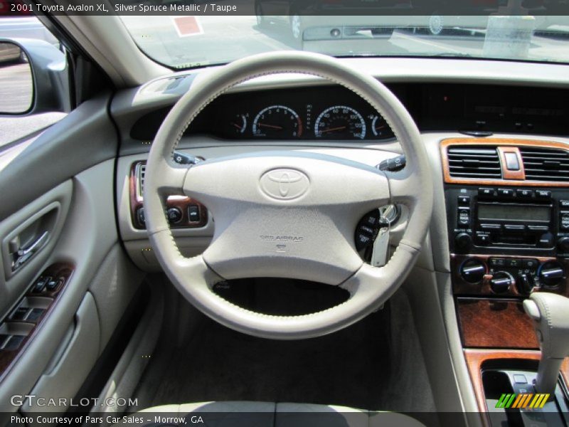 Silver Spruce Metallic / Taupe 2001 Toyota Avalon XL