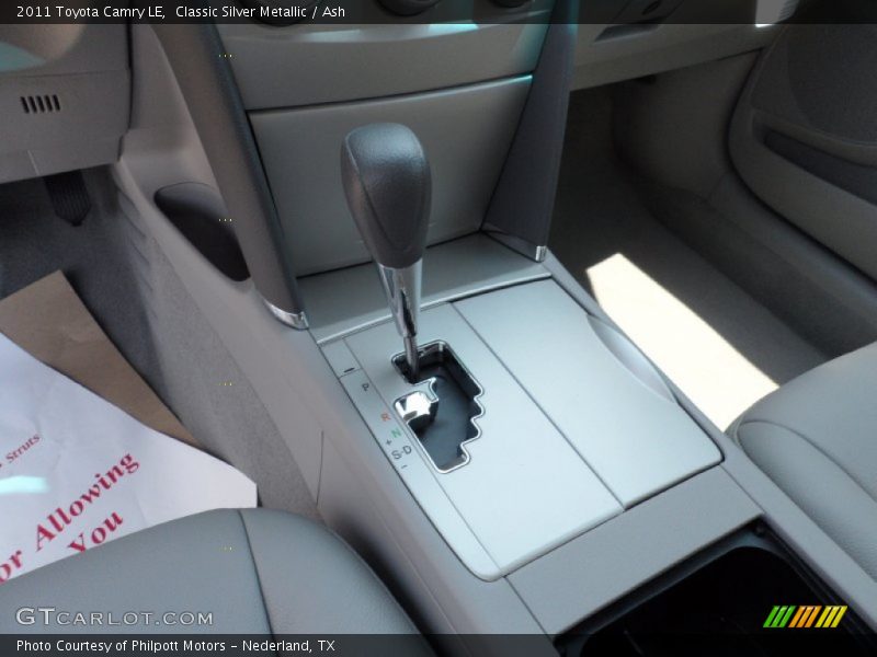 Classic Silver Metallic / Ash 2011 Toyota Camry LE