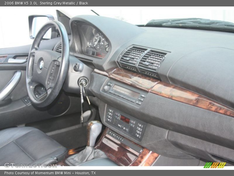 Sterling Grey Metallic / Black 2006 BMW X5 3.0i