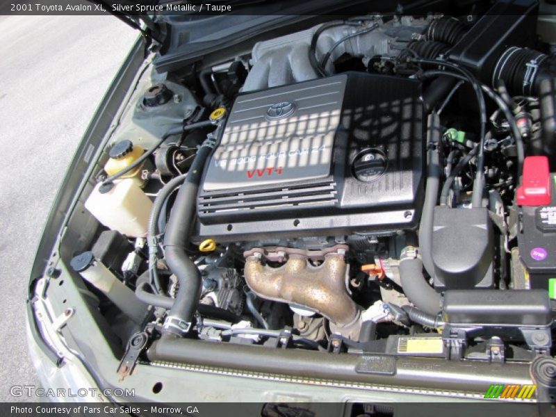 Silver Spruce Metallic / Taupe 2001 Toyota Avalon XL