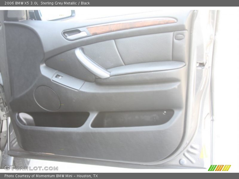 Sterling Grey Metallic / Black 2006 BMW X5 3.0i